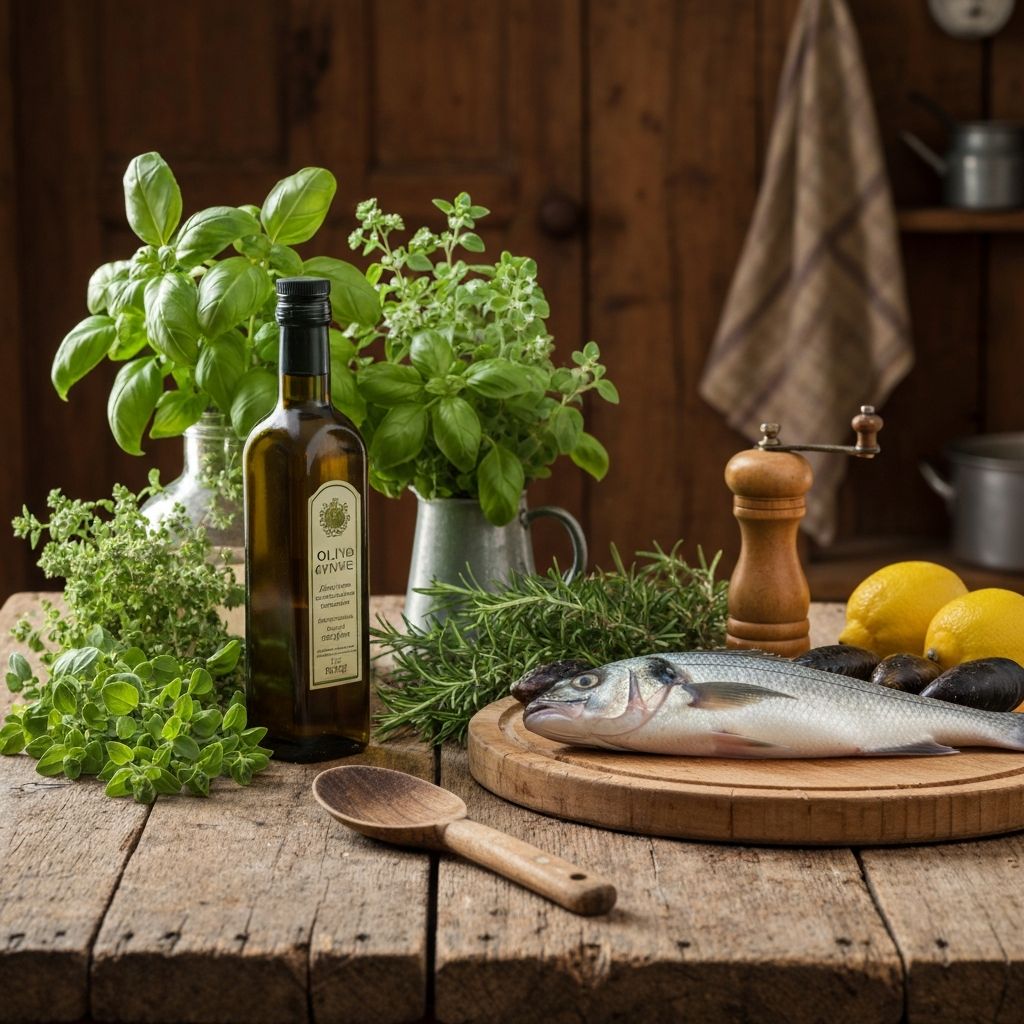 Mediterranean foods and ingredients